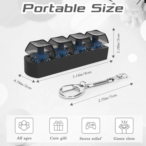 keyboard pocket fidget